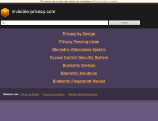 blog.invisible-privacy.com screenshot