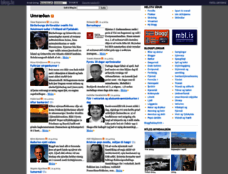 blog.is screenshot
