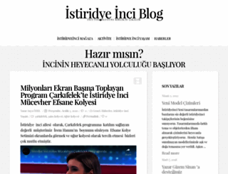 blog.istiridyeinci.com.tr screenshot
