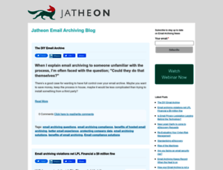 blog.jatheon.com screenshot
