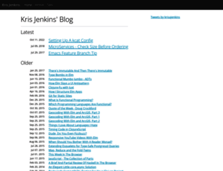 blog.jenkster.com screenshot