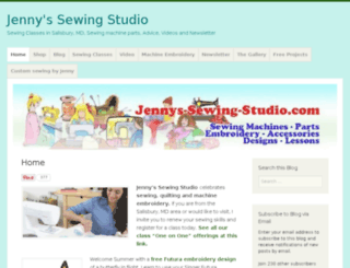 blog.jennys-sewing-studio.com screenshot