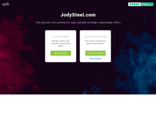 blog.jodysteel.com screenshot