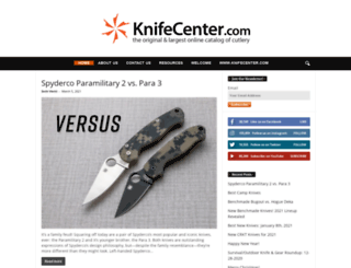 blog.knifecenter.com screenshot