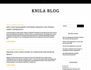 blog.knila.com screenshot