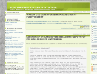 blog.kuenzler.ch screenshot