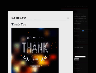 blog.laidlawgroup.com screenshot