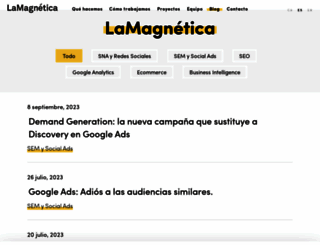 blog.lamagnetica.com screenshot
