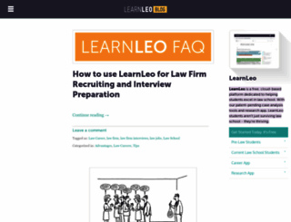 blog.learnleo.com screenshot