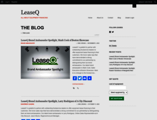 blog.leaseq.com screenshot