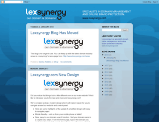 blog.lexsynergy.com screenshot