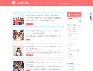 blog.life-is-tech.com screenshot