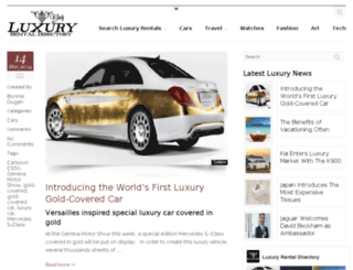 blog.luxuryrentaldirectory.com screenshot
