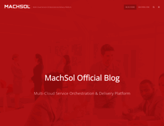 blog.machsol.com screenshot
