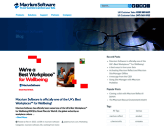 blog.macrium.com screenshot