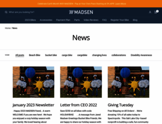 blog.madsencycles.com screenshot