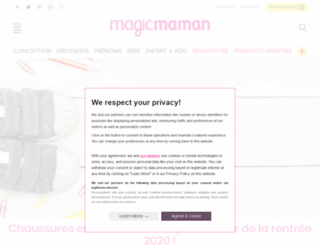 blog.magicmaman.com screenshot