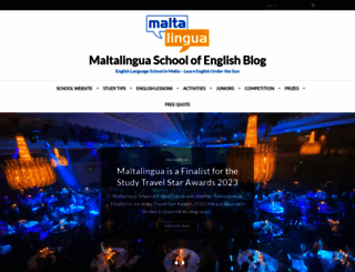 blog.maltalingua.com screenshot