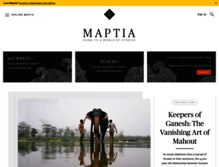 blog.maptia.com screenshot