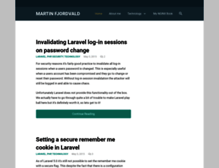 blog.martinfjordvald.com screenshot