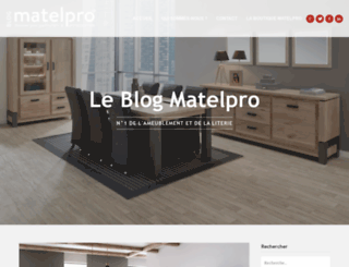 blog.matelpro.com screenshot