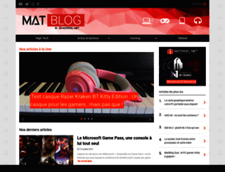 blog.materiel.net screenshot