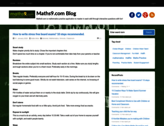 blog.maths9.com screenshot