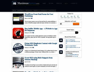 blog.maximusbusiness.com screenshot