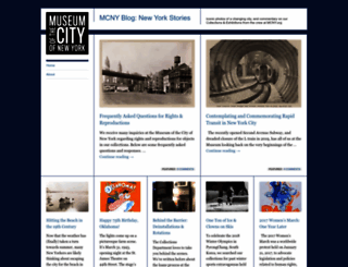 blog.mcny.org screenshot