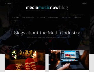 blog.mediamusicnow.co.uk screenshot