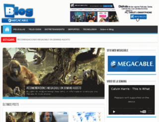 blog.megacable.com.mx screenshot