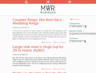 blog.mens-wedding-rings.com screenshot