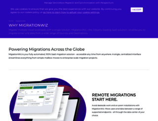 blog.migrationwiz.com screenshot