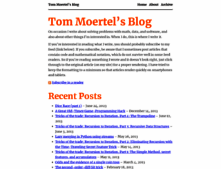 blog.moertel.com screenshot