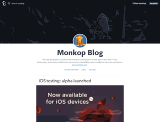 blog.monkop.com screenshot