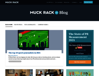 blog.muckrack.com screenshot