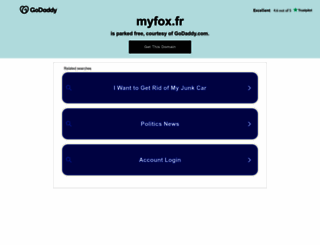 Image of Myfox website