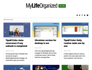blog.mylifeorganized.net screenshot