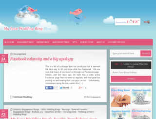 blog.myloveweddingring.com screenshot