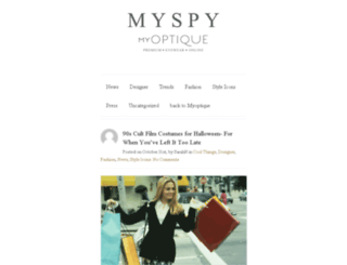 blog.myoptique.com screenshot