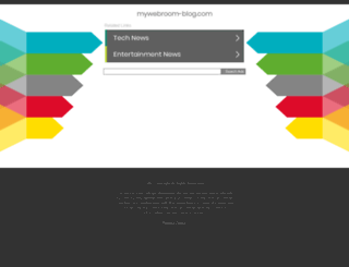 blog.mywebroom.com screenshot