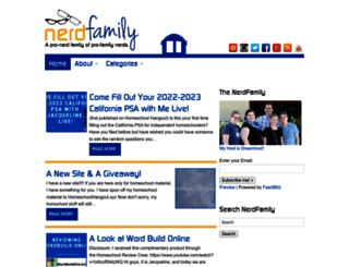 blog.nerdfamily.com screenshot