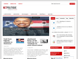 blog.netpolitique.net screenshot