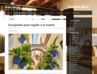 blog.nh-hoteles.es screenshot