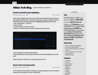 blog.niklasottosson.com screenshot