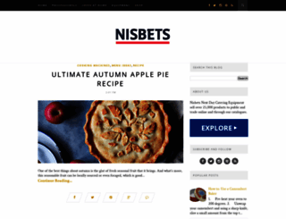 blog.nisbets.co.uk screenshot