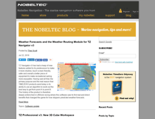 blog.nobeltec.com screenshot