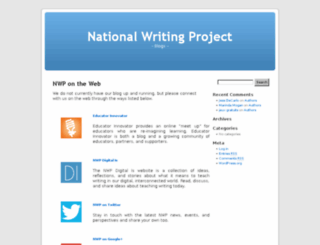 blog.nwp.org screenshot