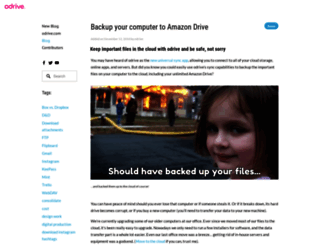 blog.odrive.com screenshot