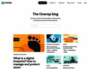 blog.onerep.com screenshot